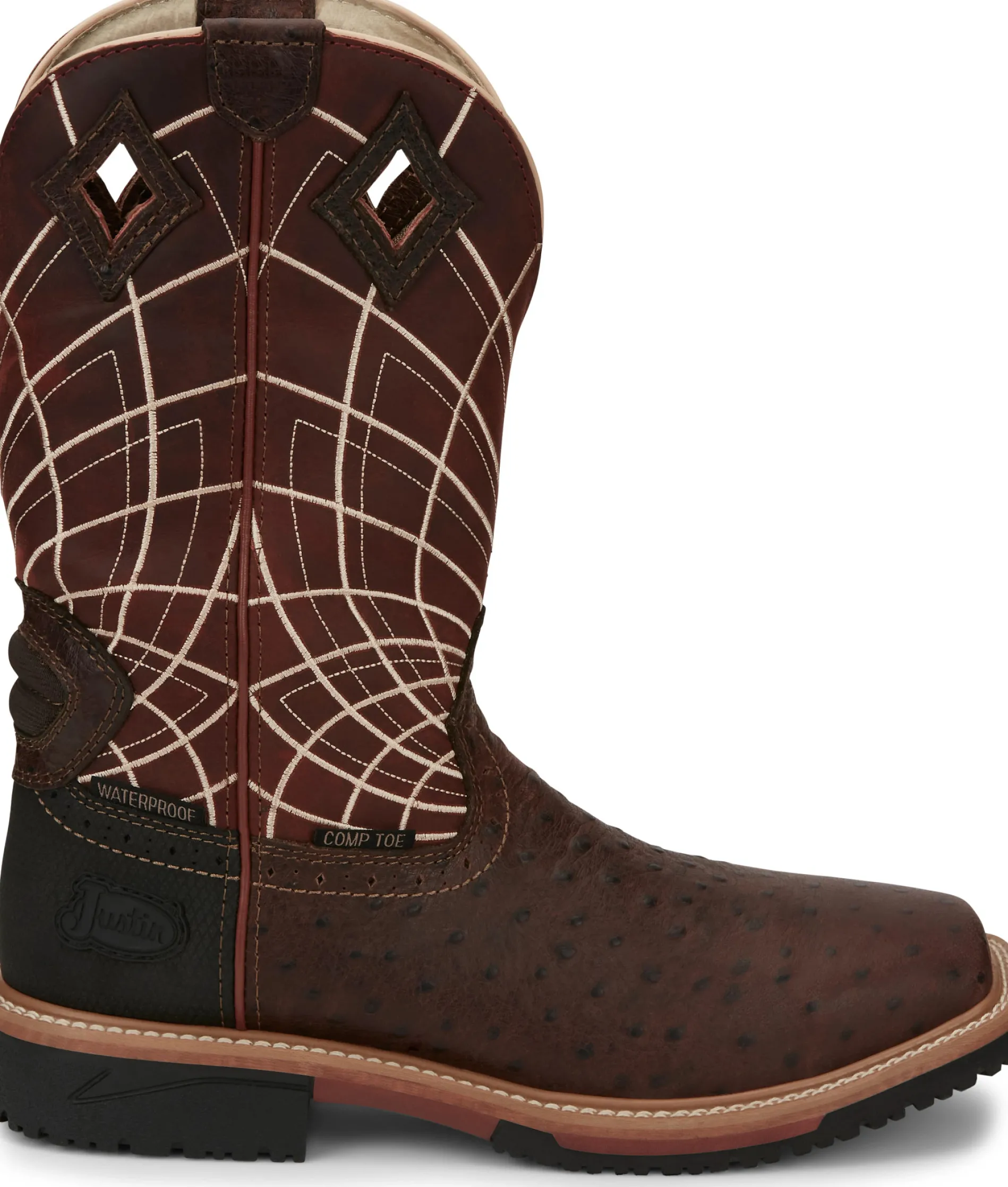 Derrickman 12" Waterproof Comp Toe