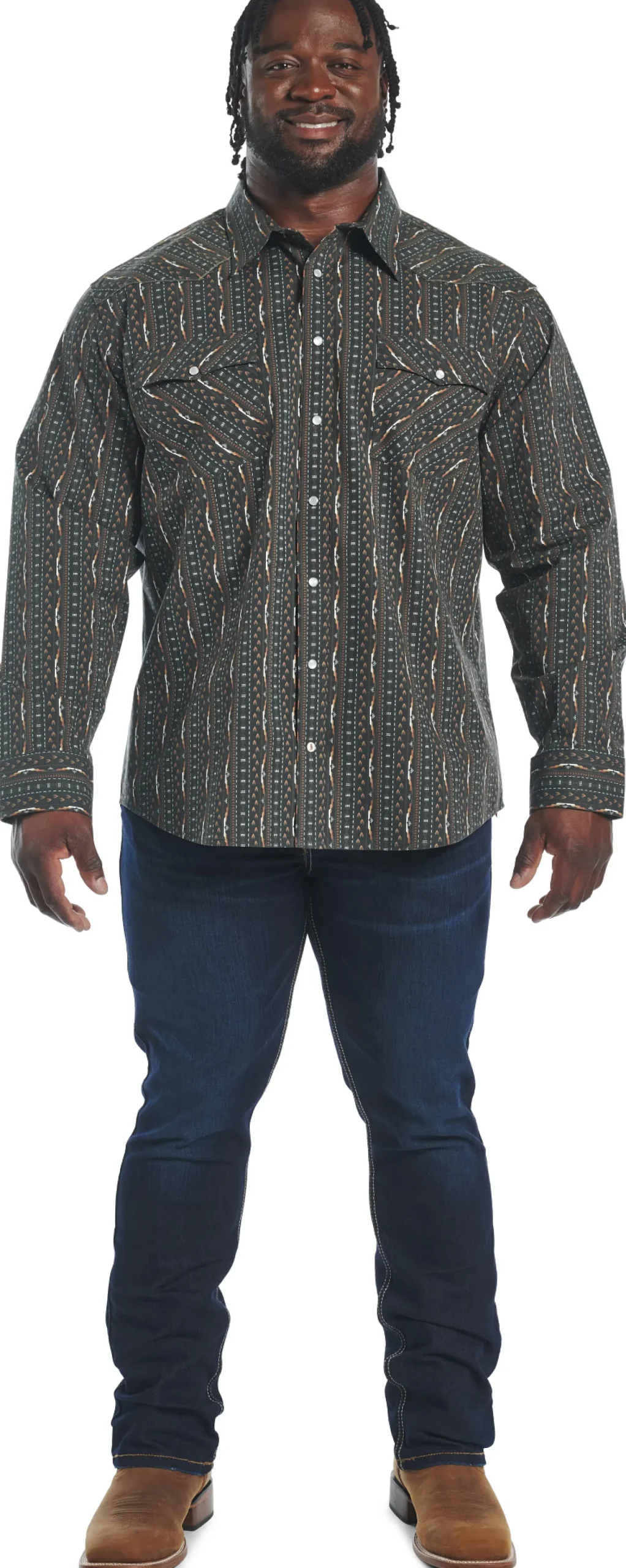 Hj Justin & Son Snap Shirt