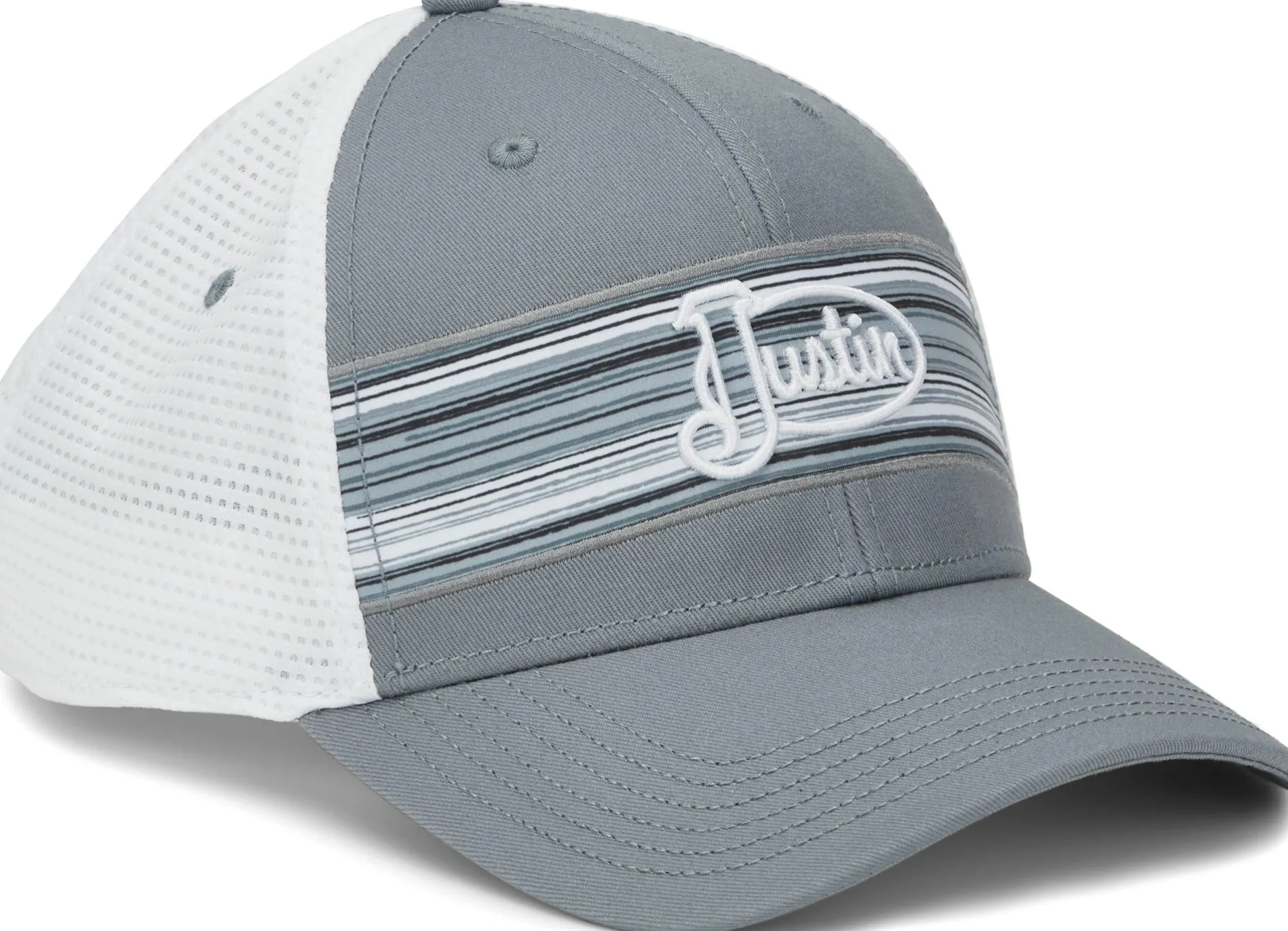 Justin Logo Stripes Cap