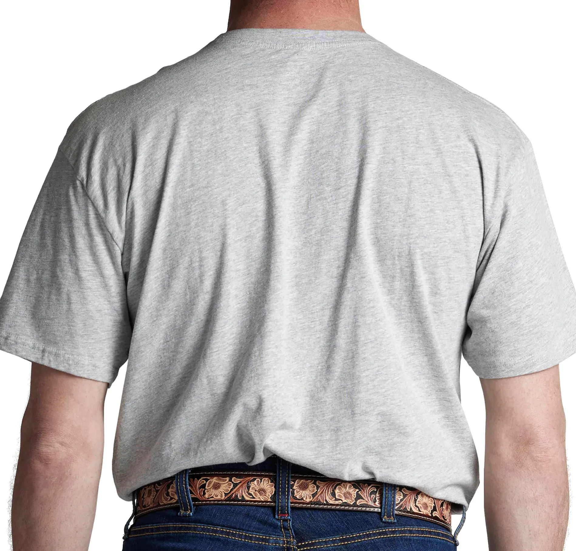 Justin Men's License Plate Flag Tee