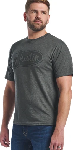 Justin Men's Logo Tee