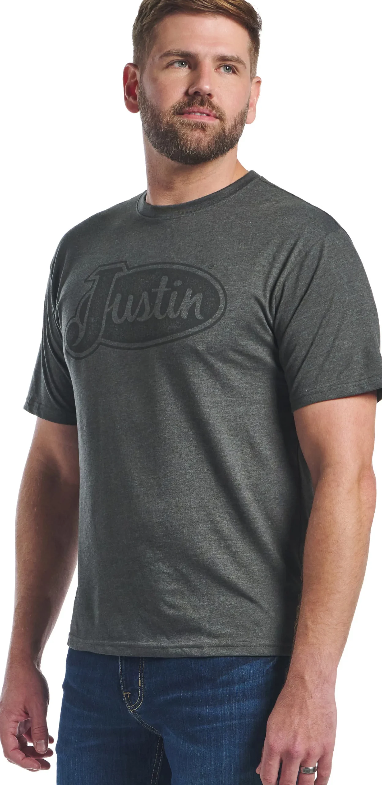 Justin Men's Logo Tee