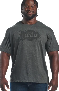 Justin Men's Logo Tee
