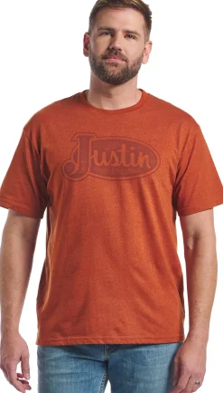 Justin Men's Logo Tee