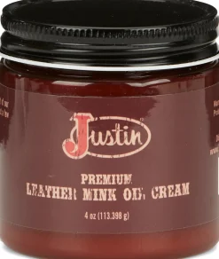 Justin Premium Leather Mink Oil Cream