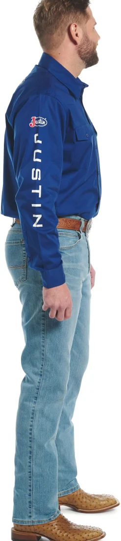 Justin Team Button Down