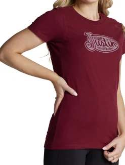Justin Women's Logo Tee