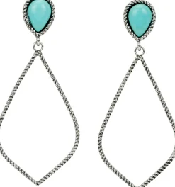 Justin Women's Rope Motif Earrings