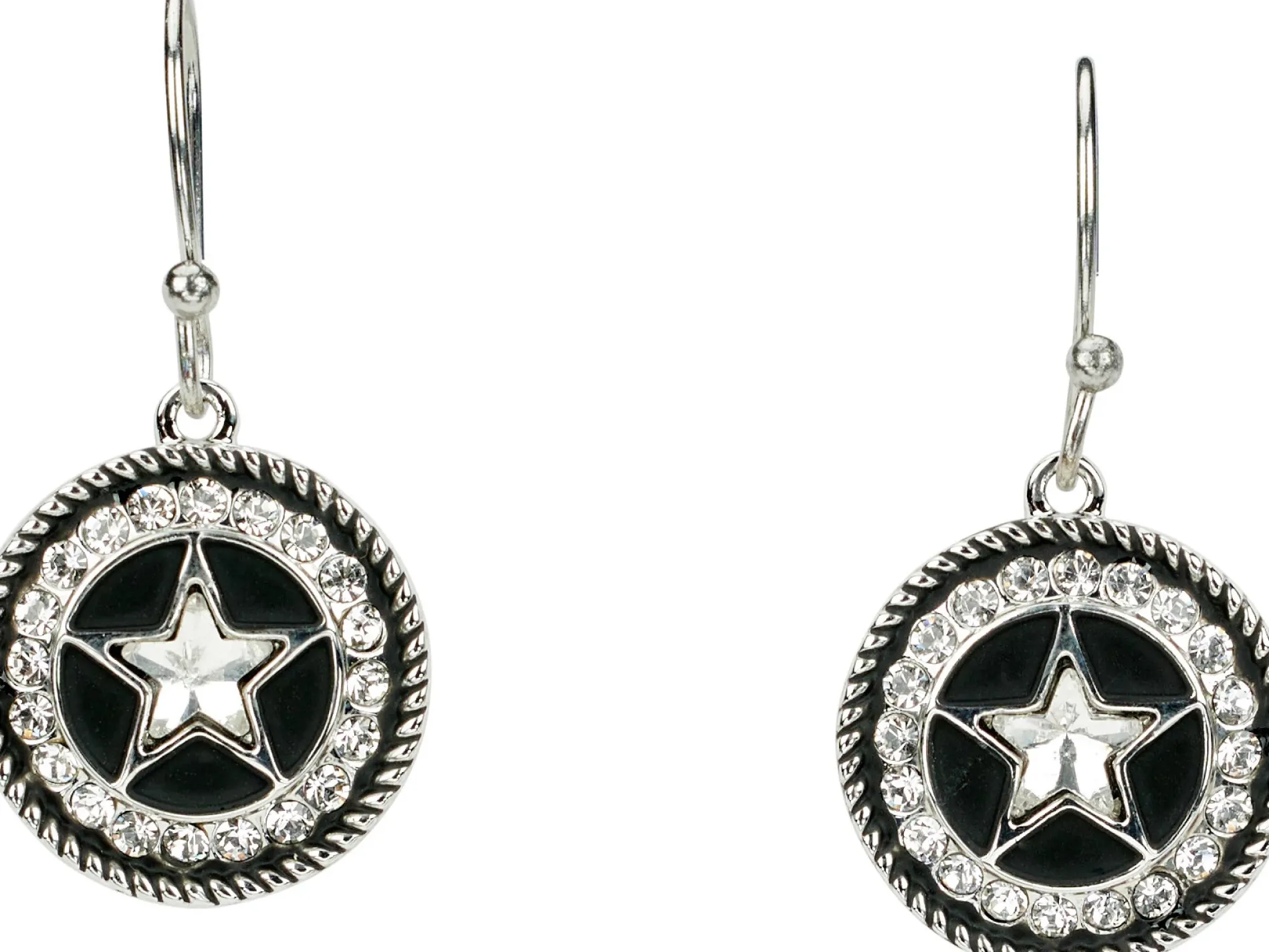 Justin Women's Texas Star Earrings