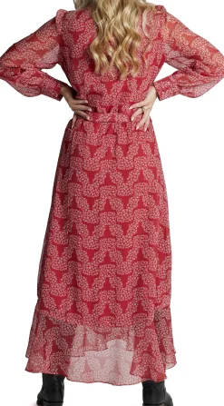 Justin Women's Wrap Maxi Dress