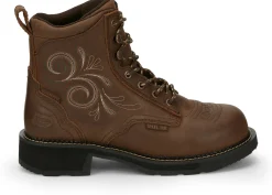 Katerina 6" Steel Toe Waterproof Work Boot