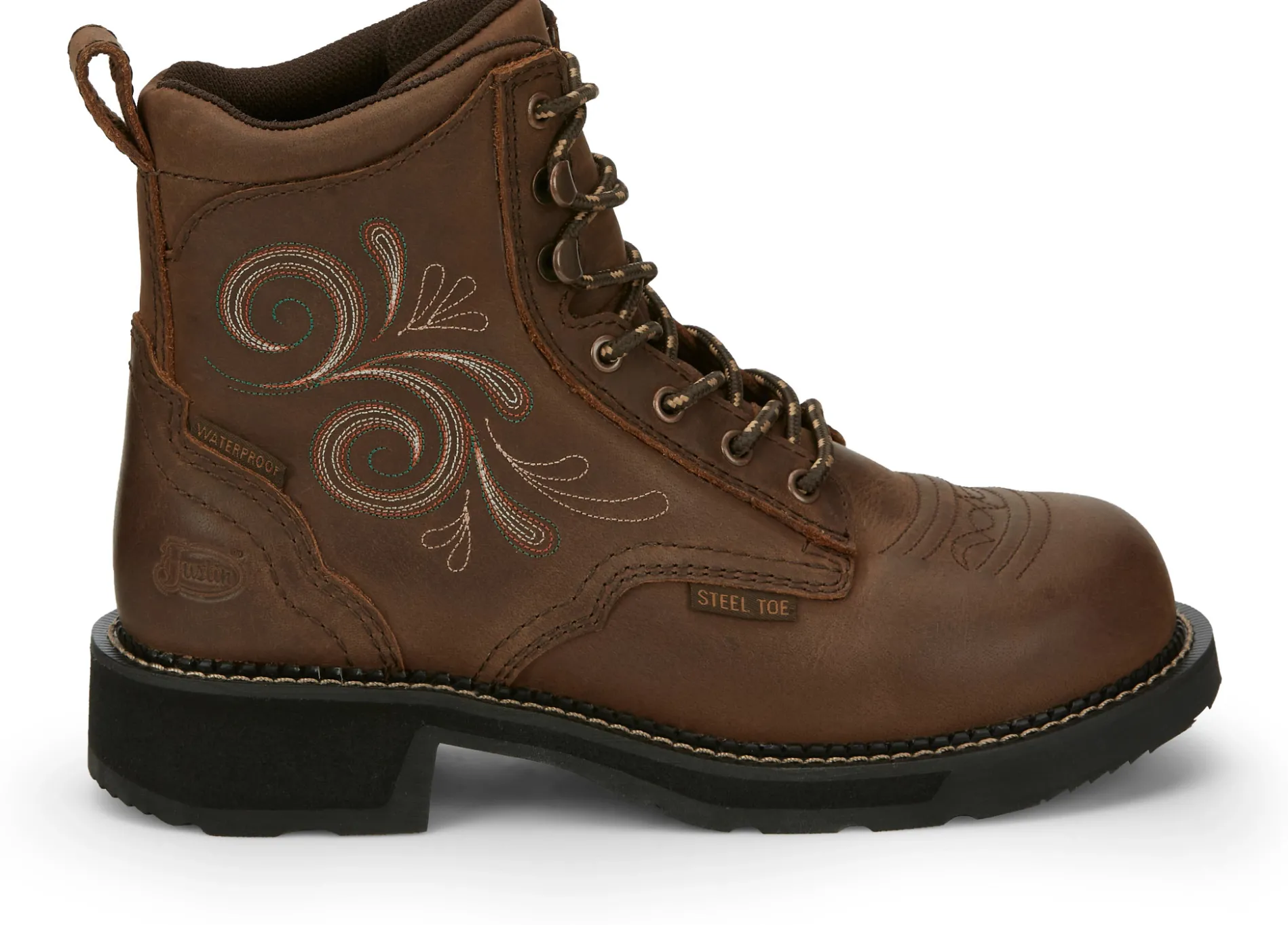 Katerina 6" Steel Toe Waterproof Work Boot