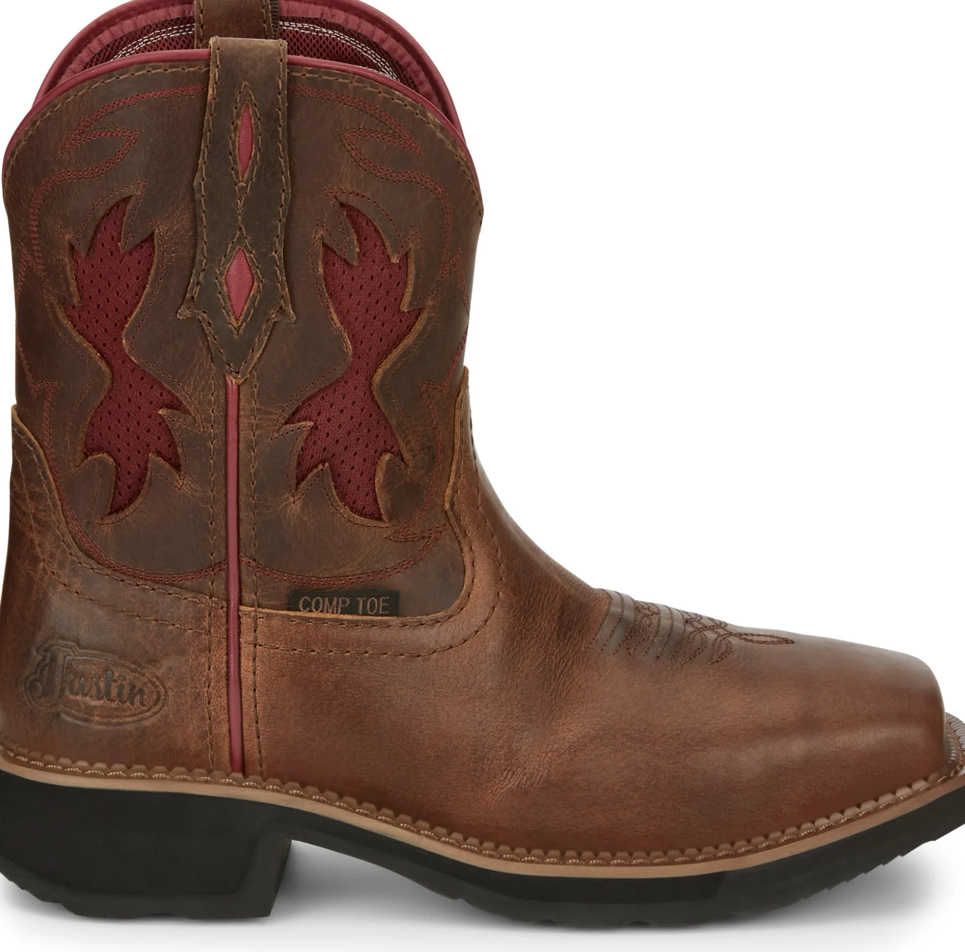 Lathey 8" Nano Composite Toe Work Boot