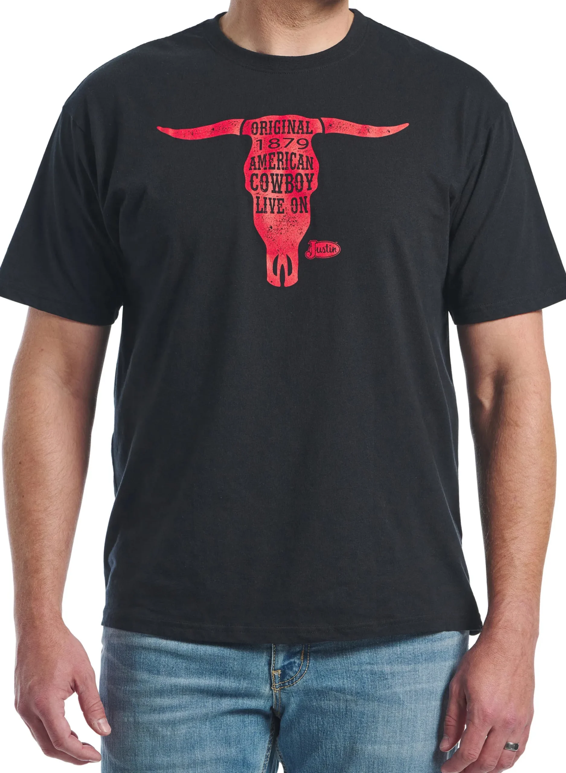 Men's Cowboy Live On Tee