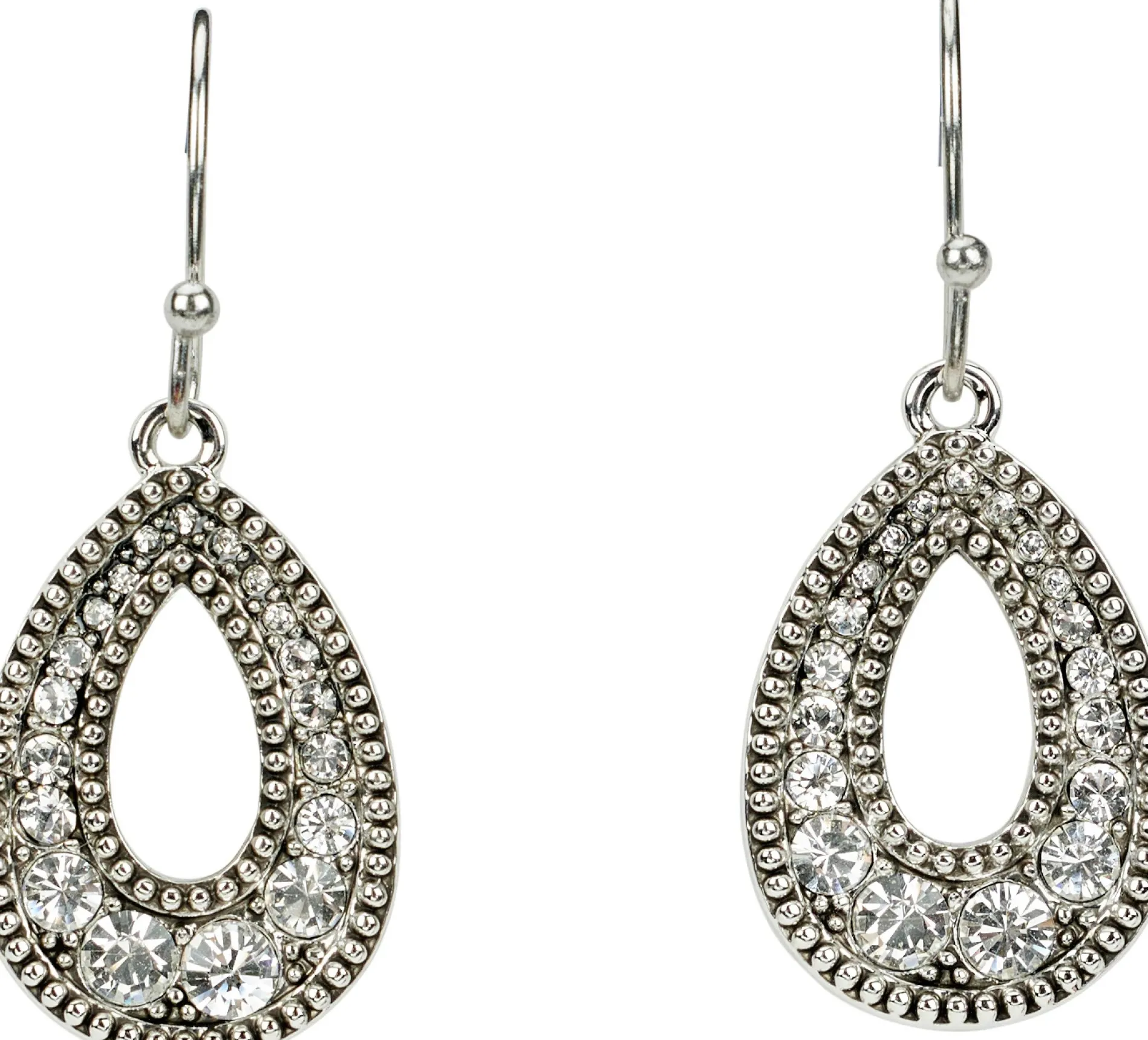 Oval Pendant Earrings