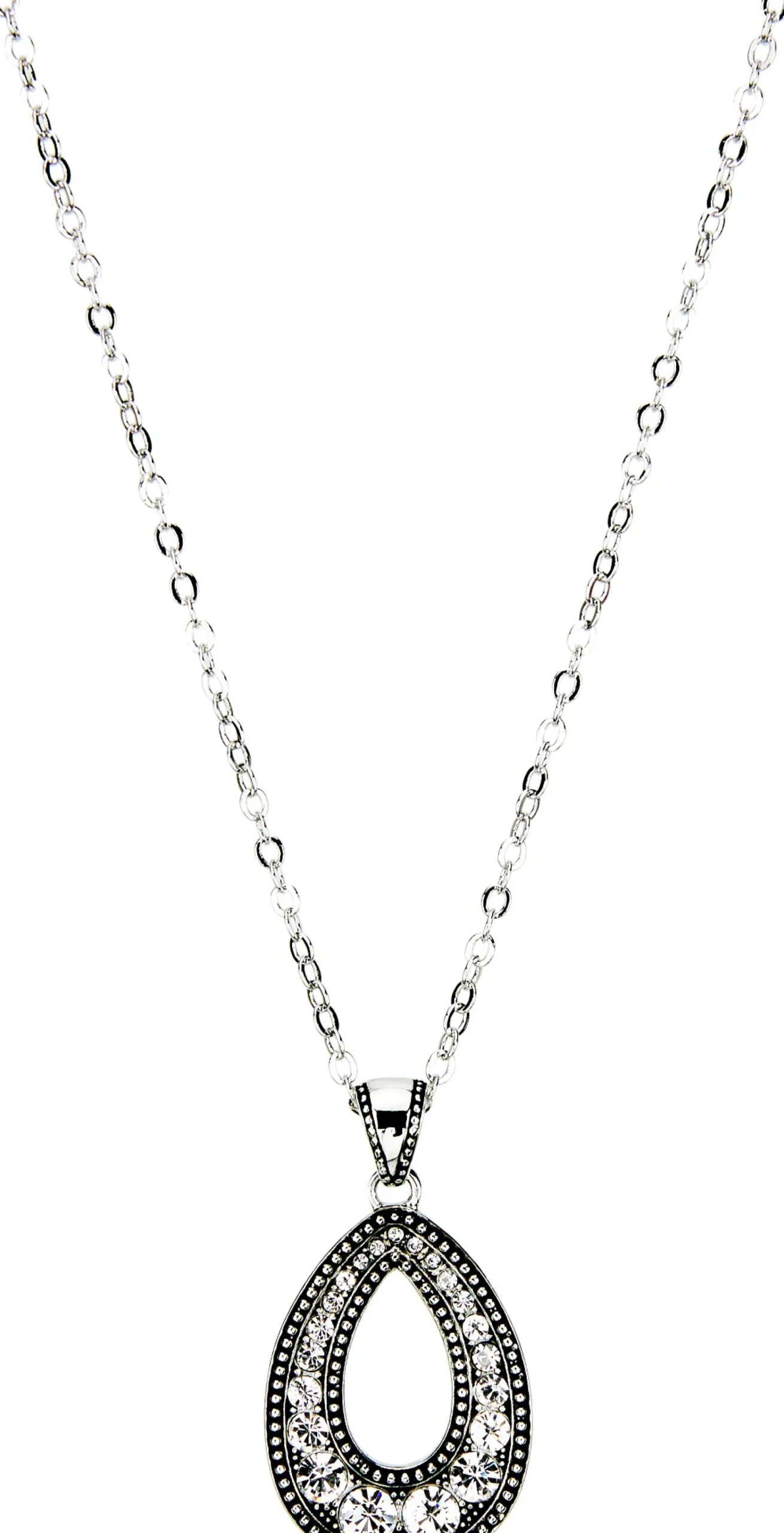 Oval Pendant Necklace