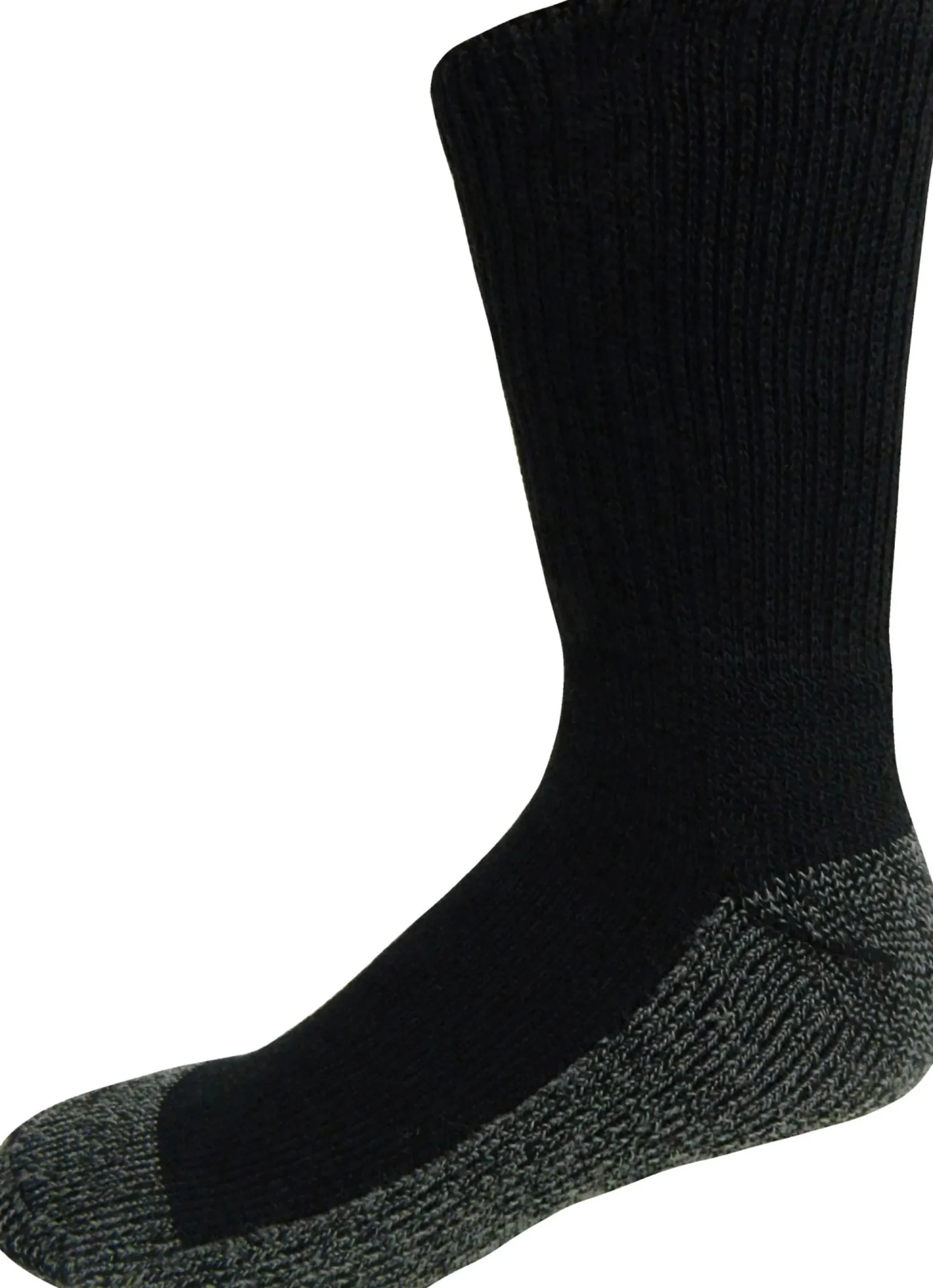 2-Pk Half Cushion Work Crew Socks