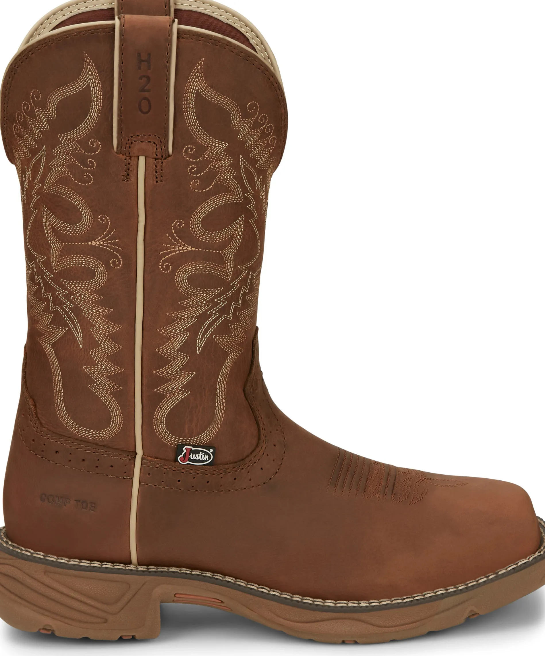 Rush 11" Nano Composite Toe Waterproof Work Boot