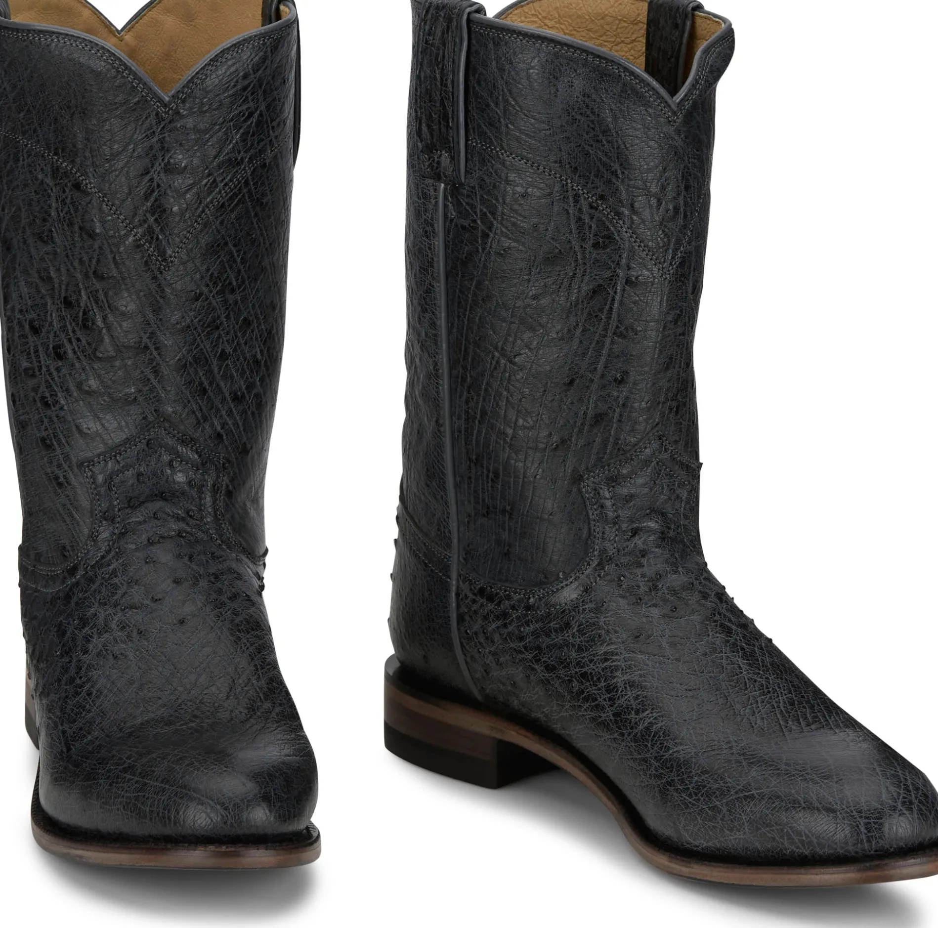 Stinson 10" Smooth Ostrich Roper