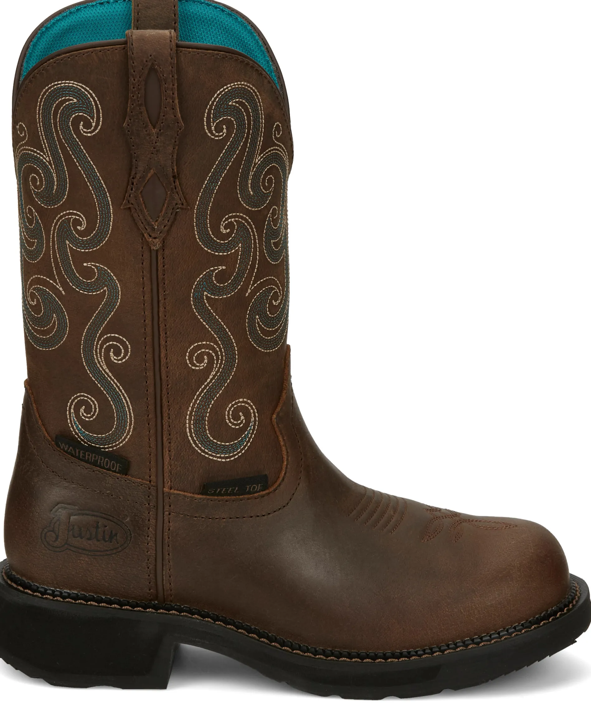 Tasha 11" Steel Toe Waterproof Work Boot