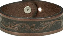 Tooled Leather Bracelet