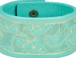 Tooled Leather Cuff