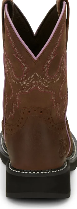 Wanette 8" Steel Toe Waterproof Work Boot