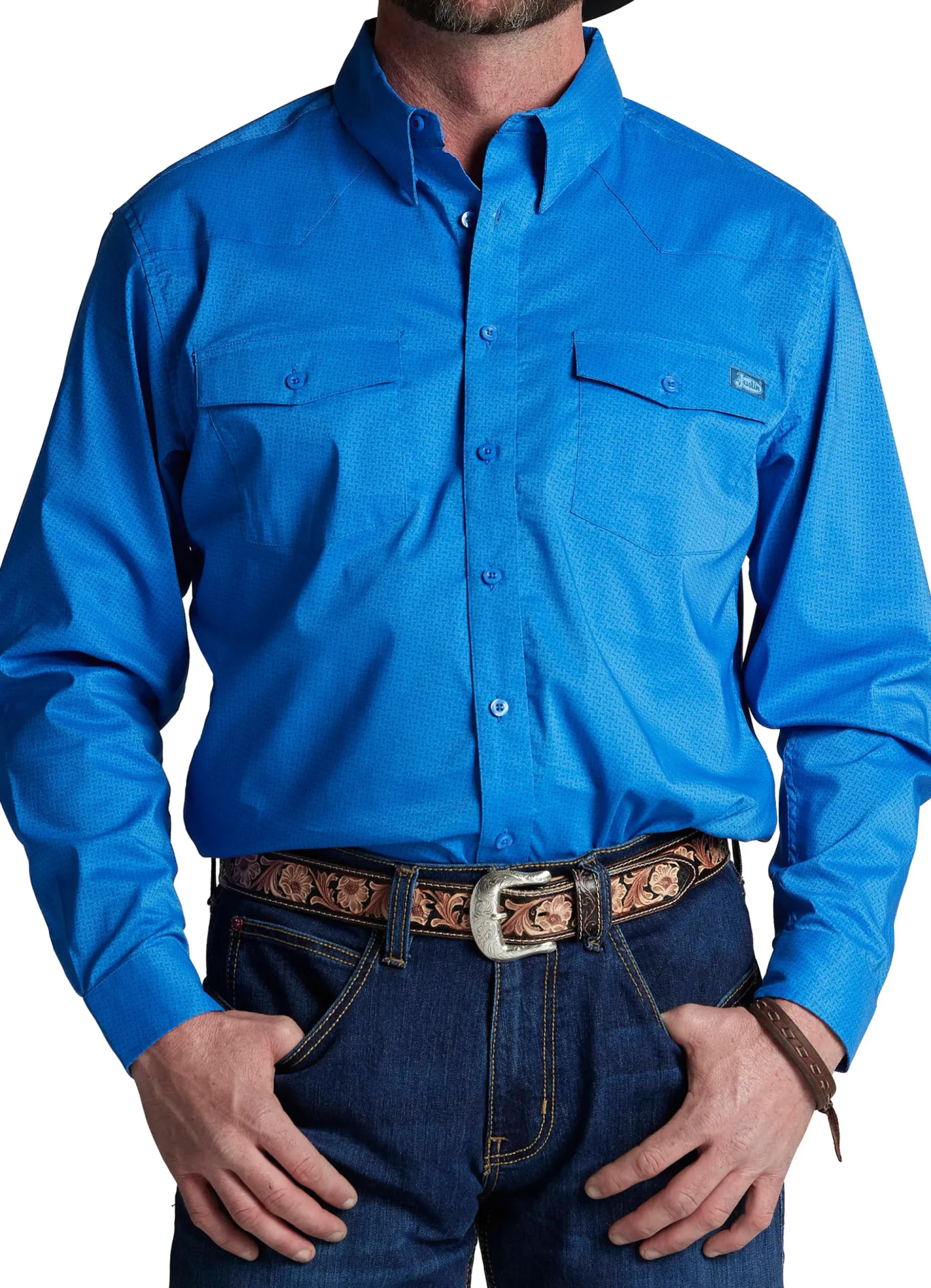 Woven Button Down